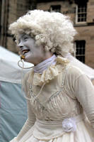Lady Dressed In White