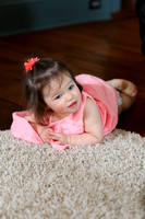 Maeve On White Rug