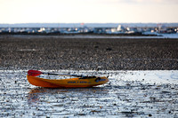 Beached Yellow Kayak